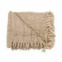 Throw blankets - The s'il vous Plaid - Beige - BAZAR BIZAR LIVING