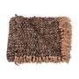 Throw blankets - The s'il vous Plaid - Black Copper - BAZAR BIZAR - COASTAL LIVING