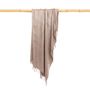 Throw blankets - The s'il vous Plaid - Concrete Velvet - BAZAR BIZAR - COASTAL LIVING