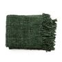 Throw blankets - The s'il vous Plaid - Forest Green - BAZAR BIZAR - COASTAL LIVING