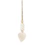 Decorative objects - The Leaf & Shell Tassel - White - BAZAR BIZAR LIVING