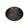 Platter and bowls - The Burned Classic Plate - Black - M - BAZAR BIZAR LIVING