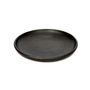 Platter and bowls - The Burned Classic Plate - Black - S - BAZAR BIZAR LIVING