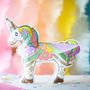Gifts - Inflatable creart to color - Unicorn - ARA-CREATIVE
