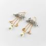 Jewelry - Leopard, Snowdrop & Moon earrings - A touch of sparkle - NACH