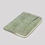 Decorative objects - 13\” checkered organic cotton laptop case - LES PENSIONNAIRES