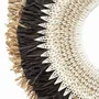 Other wall decoration - The Mojo Raffia On Stand - Black Natural - L - BAZAR BIZAR LIVING