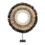 Objets de décoration - Le Mojo Raffia Sur Pied - Naturel Noir -L - BAZAR BIZAR LIVING