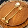 Fourchettes - La fourchette en palmier - Doré - BAZAR BIZAR LIVING