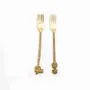 Fourchettes - La fourchette en palmier - Doré - BAZAR BIZAR LIVING