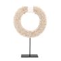 Objets de décoration - Papua Shell Disc Sur Pied - Blanc - M - BAZAR BIZAR LIVING
