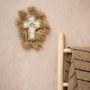 Decorative objects - The Raffia Shell Cross - Natural White - L - BAZAR BIZAR LIVING