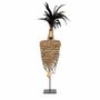Objets de décoration - Shell Hat Sur Pied - Naturel Noir - BAZAR BIZAR LIVING