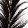 Decorative objects - The Stunning Leaf - Black - Set of 6 - BAZAR BIZAR LIVING