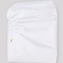 Bed linens - Organic cotton percale fitted sheet - LES PENSIONNAIRES