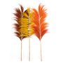 Objets de décoration - Stunning Leaf - Madras Jaune - Lot de 6 - BAZAR BIZAR LIVING