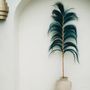 Decorative objects - The Stunning Leaf - Petrol - Set of 6 - BAZAR BIZAR LIVING