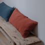 Fabric cushions - Large double gauze cotton cushion. - LES PENSIONNAIRES