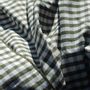 Table linen - Linen and cotton gingham tablecloth. - LES PENSIONNAIRES
