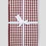 Table linen - Gingham linen and cotton tablecloth - LES PENSIONNAIRES