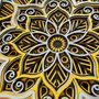 Other wall decoration - Wood Mandala Flower Wall Art - BHDECOR