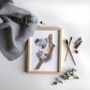 Poster - Eli The Koala - Frame kids watercolor illustration - LES AQUARELLES DE MARLENE