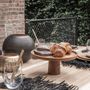 Platter and bowls - The Teak Root Cake Dish - L - BAZAR BIZAR LIVING