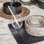 Platter and bowls - The Burned Cylinder Dish - Black - Set of 3 - BAZAR BIZAR - COASTAL LIVING