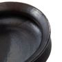 Platter and bowls - The Burned Oval Pot - Black - BAZAR BIZAR LIVING