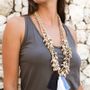 Jewelry - Summer Necklace with color tassel - MON ANGE LOUISE