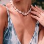 Jewelry - Necklace / Shoker / Headband sea shells - MON ANGE LOUISE