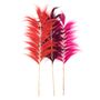 Decorative objects - The Stunning Leaf - Vibrant Red - Set of 6 - BAZAR BIZAR LIVING