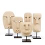 Sculptures, statuettes and miniatures - The Sumba Stone #20 on Stand - BAZAR BIZAR LIVING