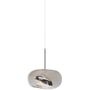 Suspensions - Mono Suspension Galet Ambre/Chrome - MOSS SERIES