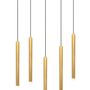 Hanging lights - Round Tube Chandelier (5) - MOSS SERIES