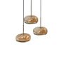 Hanging lights - Pebble suspension (3) - MOSS SERIES