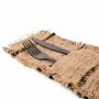 Couverts de service - Le Porte-Couverts Oh My Gee - Beige Noir - Lot De 4 - BAZAR BIZAR LIVING