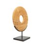 Objets de décoration - Le Disque En Teak Sur Pied - M - BAZAR BIZAR LIVING