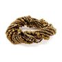 Decorative objects - The Beaded Napkin Ring - Gold - Set of 4 - BAZAR BIZAR LIVING