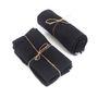 Table linen - The Linen Tablecloth - Black - 150x250 - BAZAR BIZAR LIVING