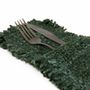 Couverts de service - Le Porte-couverts Oh My Gee - Vert Forêt - Lot de 4 - BAZAR BIZAR LIVING