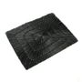 Placemats - The Alang Alang Placemat - Rectangular - Black - BAZAR BIZAR - COASTAL LIVING