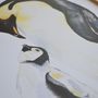 Poster - Penguin Family - LES AQUARELLES DE MARLENE
