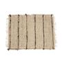 Placemats - The Oh My Gee Placemat - Beige Black - Set of 4 - BAZAR BIZAR - COASTAL LIVING