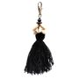 Decorative objects - The Cowrie Tassel Keychain - Black - BAZAR BIZAR LIVING