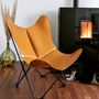 Office design and planning - AA BUTTERFLY INDOOR LEATHER ARMCHAIR - AA NEW DESIGN