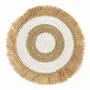 Sets de table - Le Set De Table Seagrass Raffia - Naturel Blanc - BAZAR BIZAR LIVING