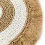 Sets de table - Le Set De Table Seagrass Raffia - Naturel Blanc - BAZAR BIZAR LIVING