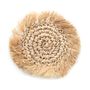 Sets de table - Le Sous-Verre Fringe Raffia - Naturel - BAZAR BIZAR LIVING