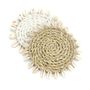 Sets de table - Le Sous-Verre Seagrass Shell - Blanc - BAZAR BIZAR LIVING